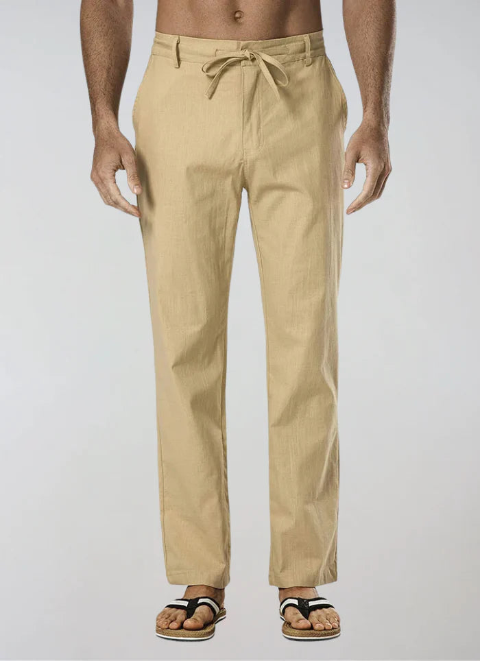 Linen Pants With Dawstring