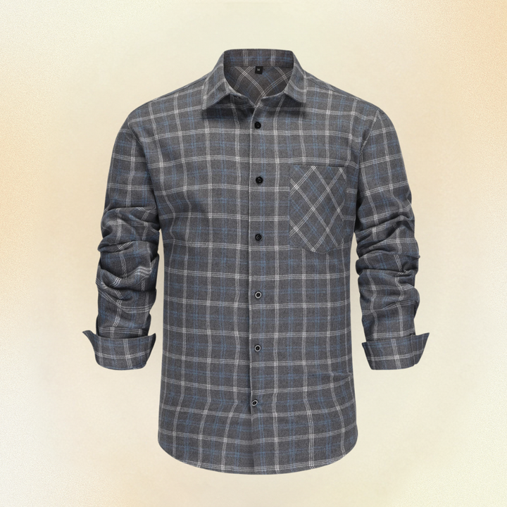 Zack | Casual Elegance Plaid Shirt