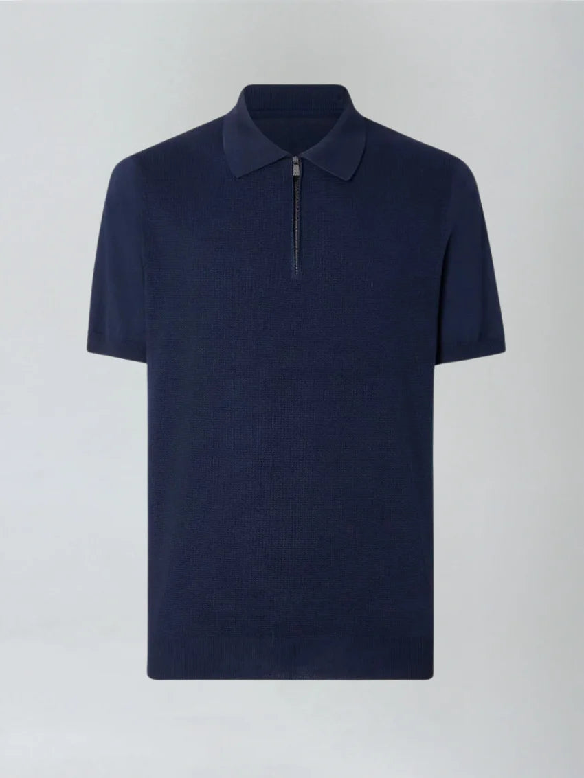Polo with Zipper