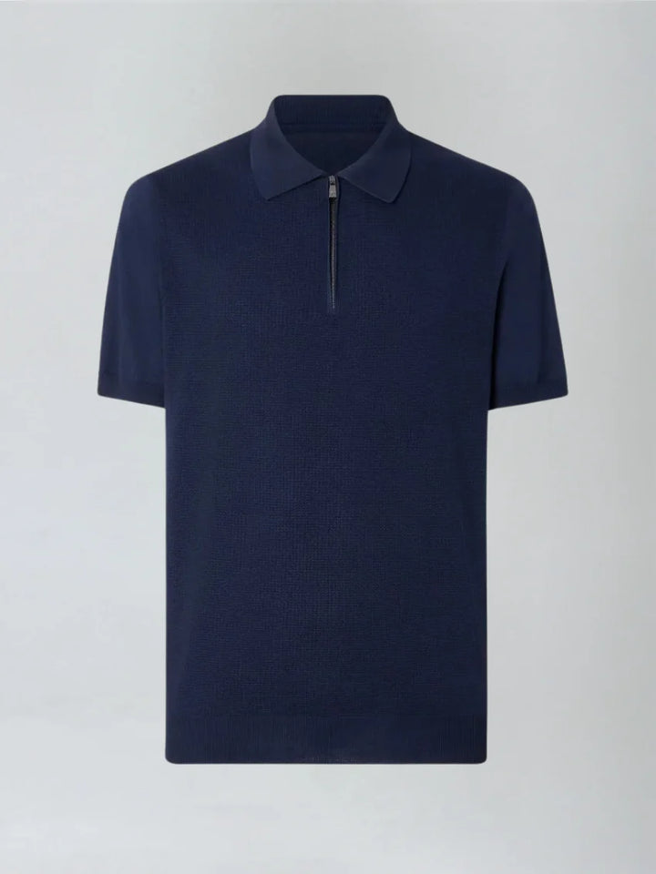 Polo with Zipper