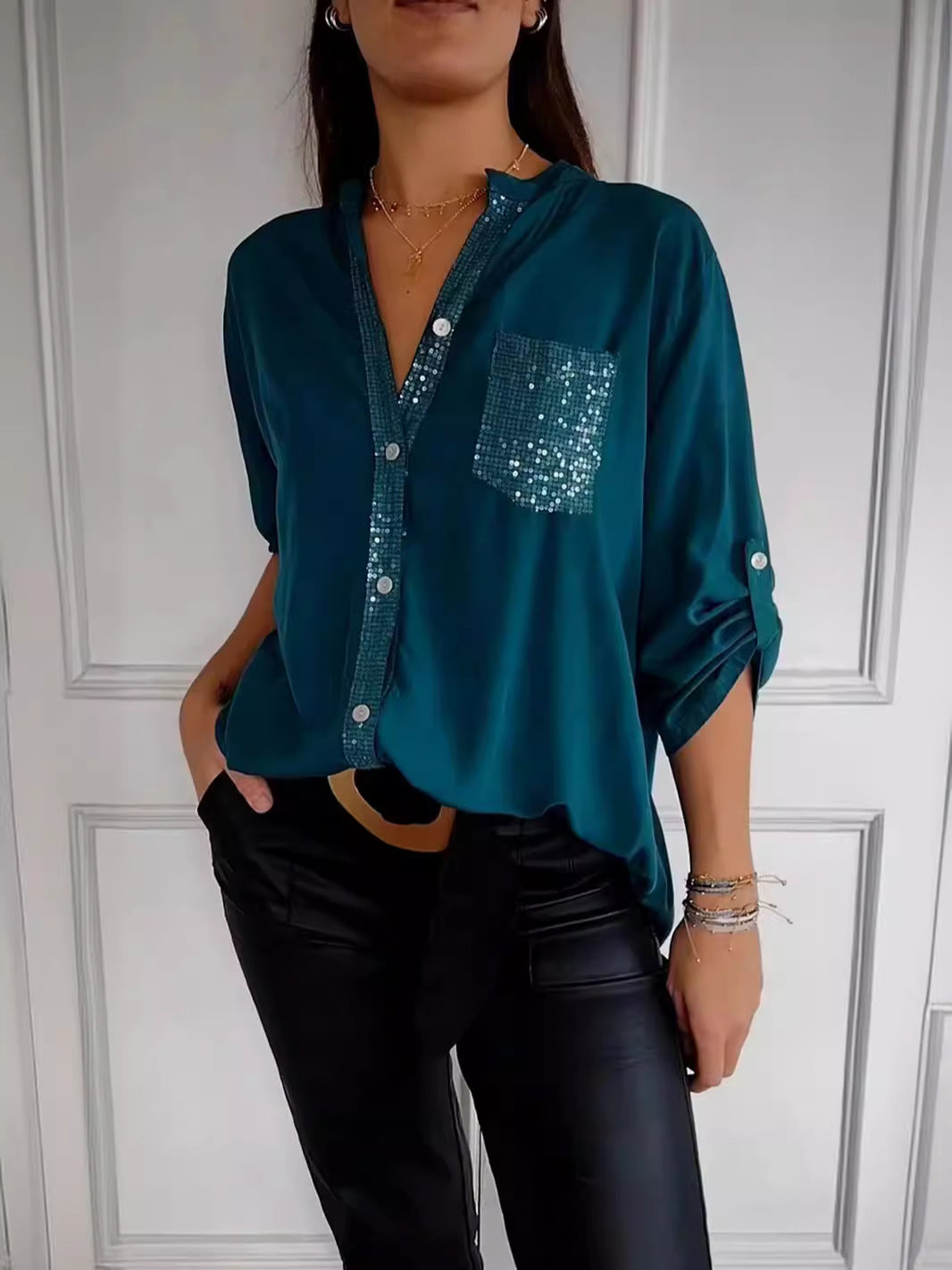 Carolyn | Chic Glamour Top