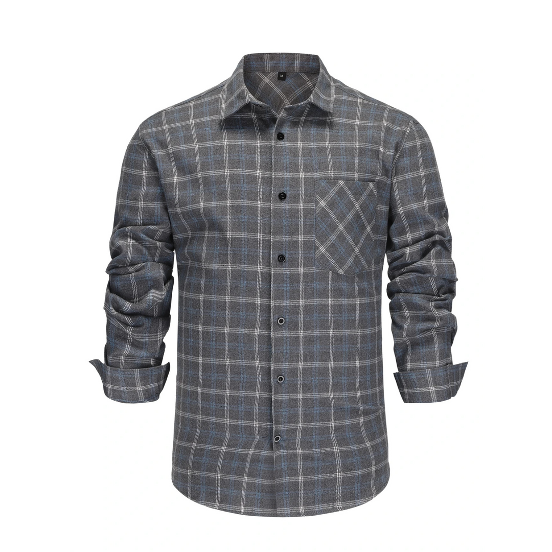 Zack | Casual Elegance Plaid Shirt