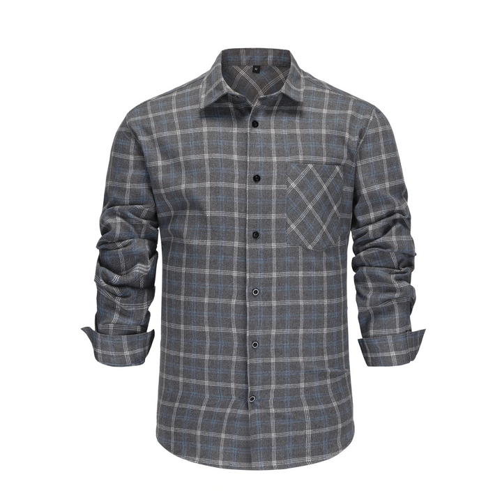 Zack | Casual Elegance Plaid Shirt