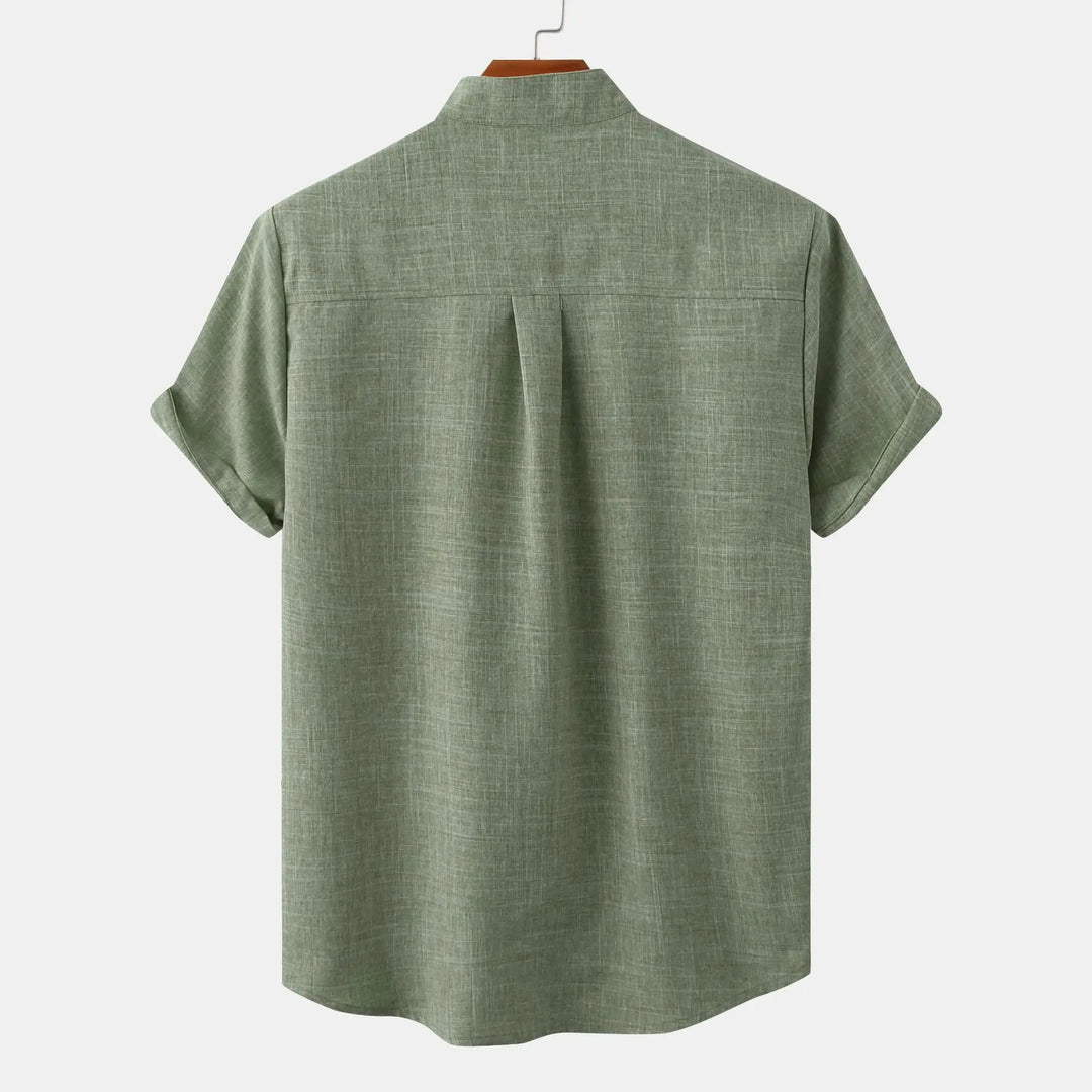 Gerardo | Short-Sleeve Linen Shirt