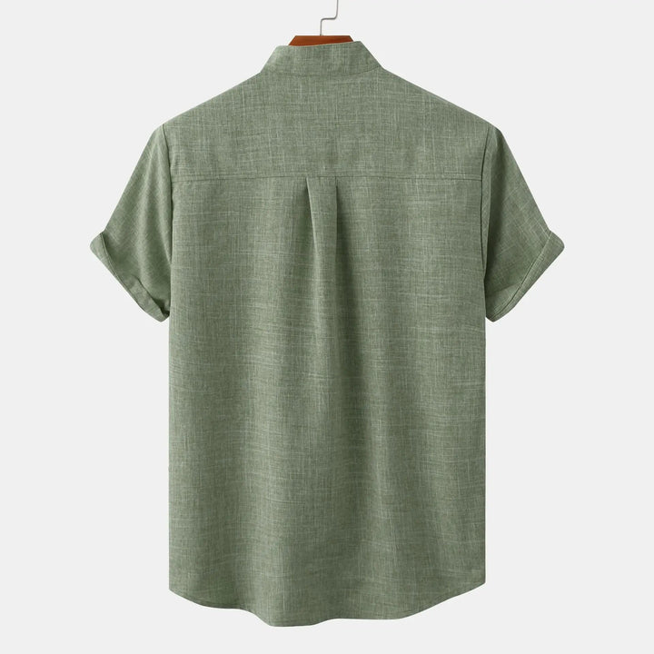 Gerardo | Short-Sleeve Linen Shirt