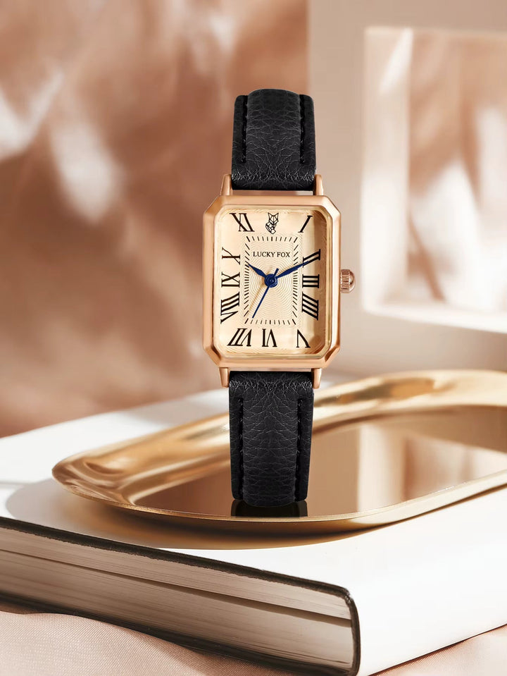 Square dial fashion watch