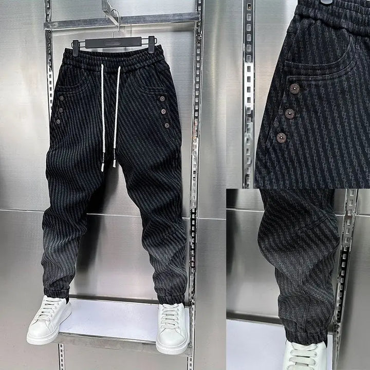 Franklyn | Striped Casual Trousers