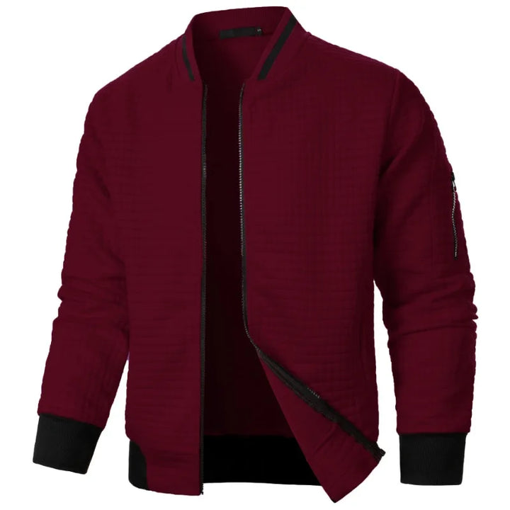 Elton | Men's baseball jacket with zip