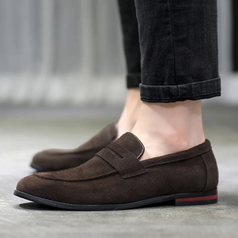 Classic Suede Loafers
