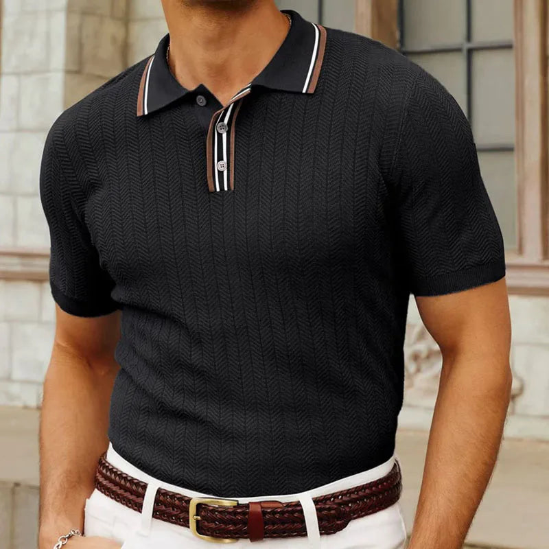 Premium Knitted Polo Shirt