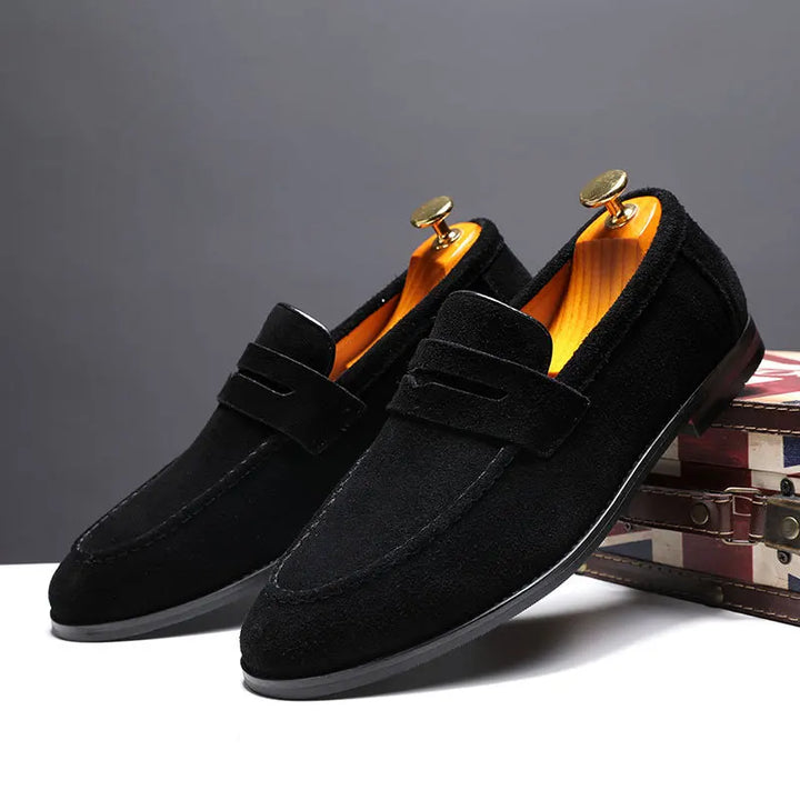 Classic Suede Loafers