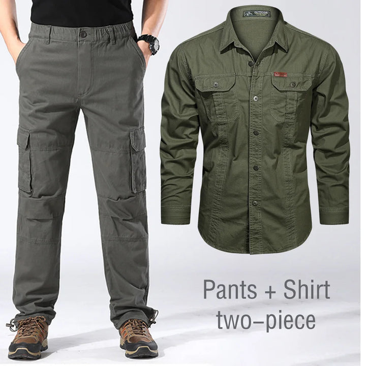 Bryce | Cargo Pants + Shirt