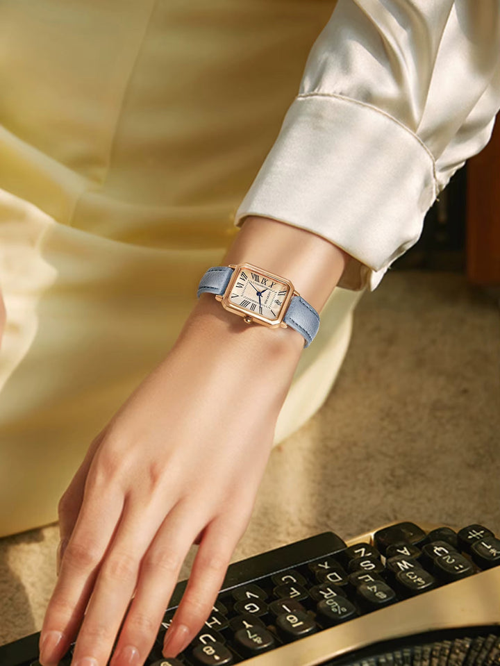 Square dial fashion watch