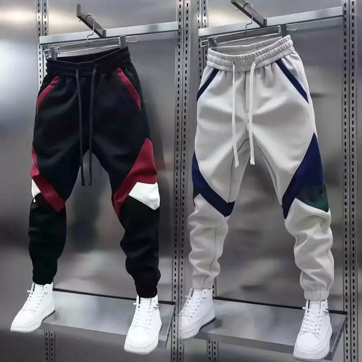 Gavin | Paneled Casual Trousers