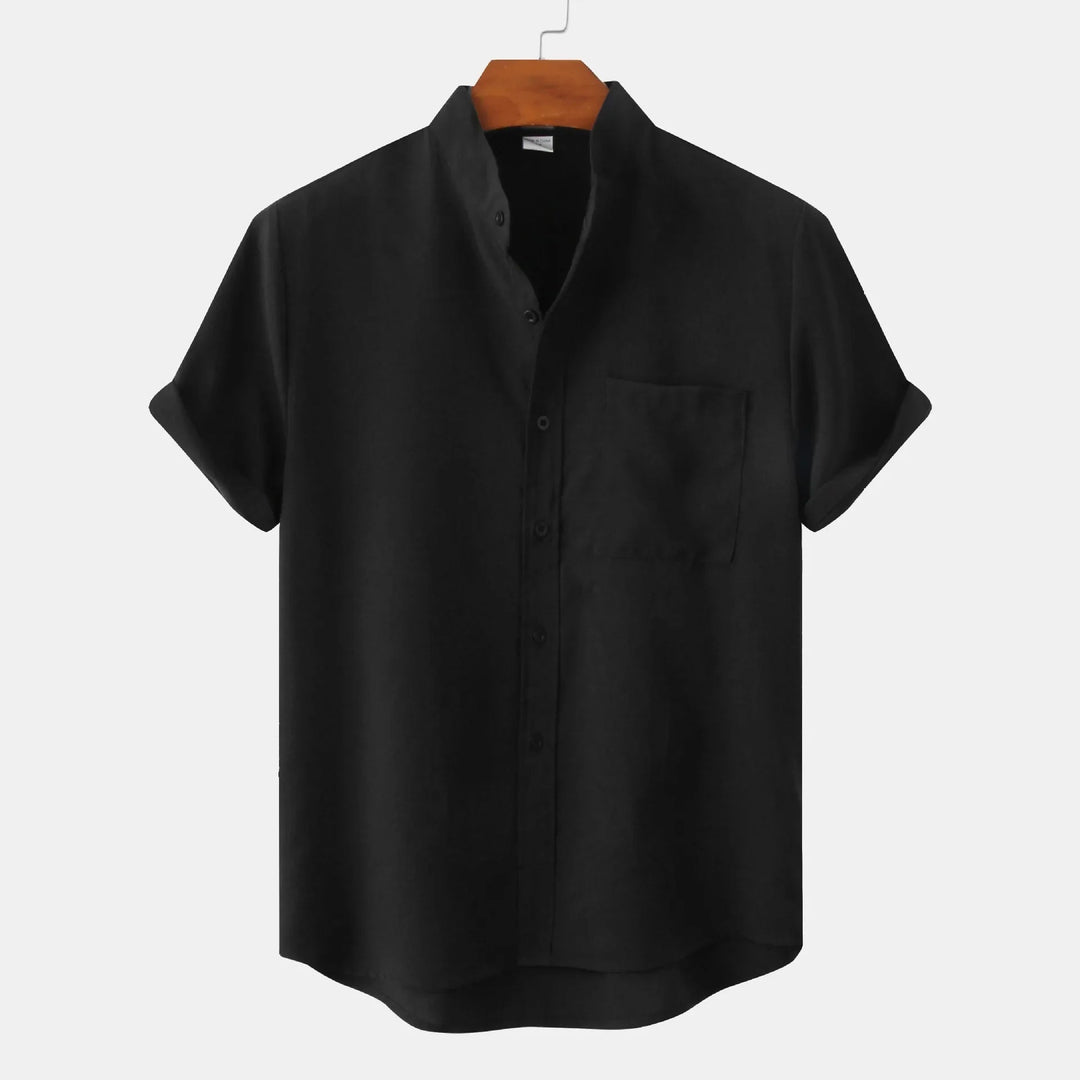 Gerardo | Short-Sleeve Linen Shirt