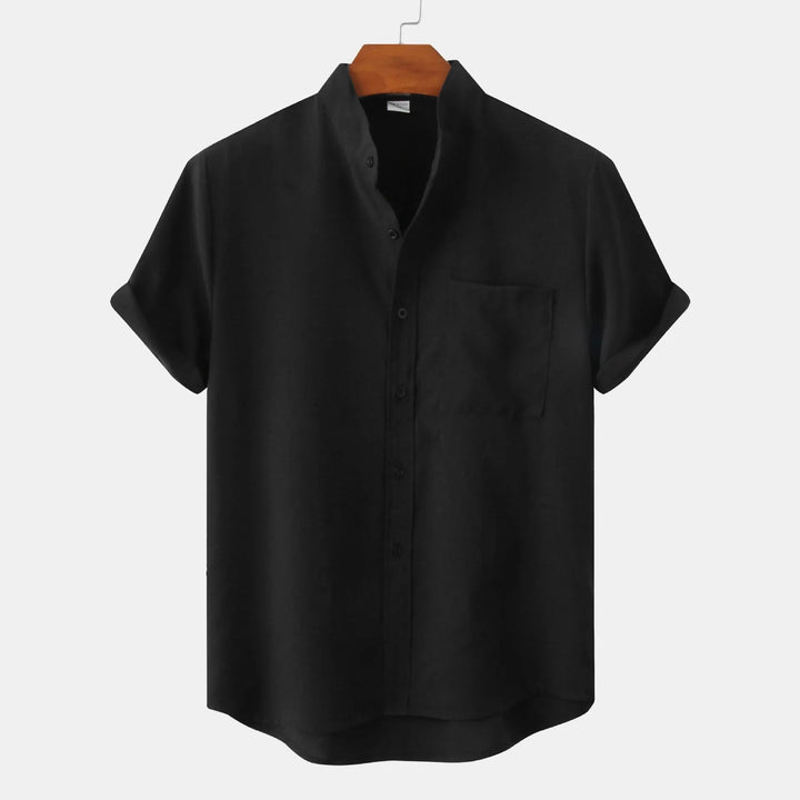 Gerardo | Short-Sleeve Linen Shirt