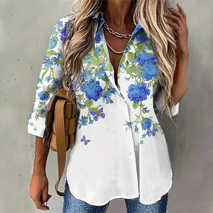 Anastasia | Casual Floral Top