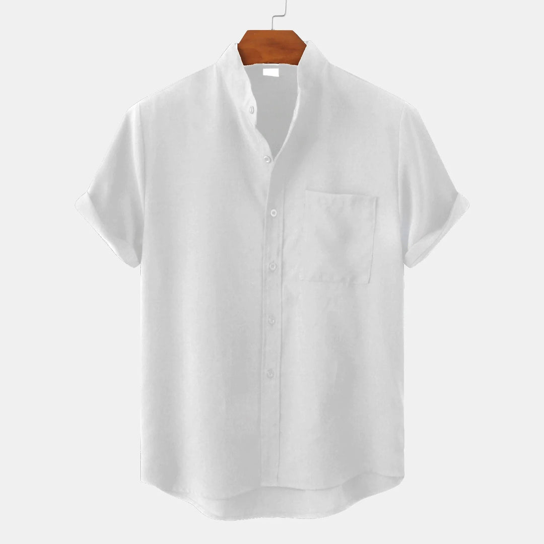 Gerardo | Short-Sleeve Linen Shirt