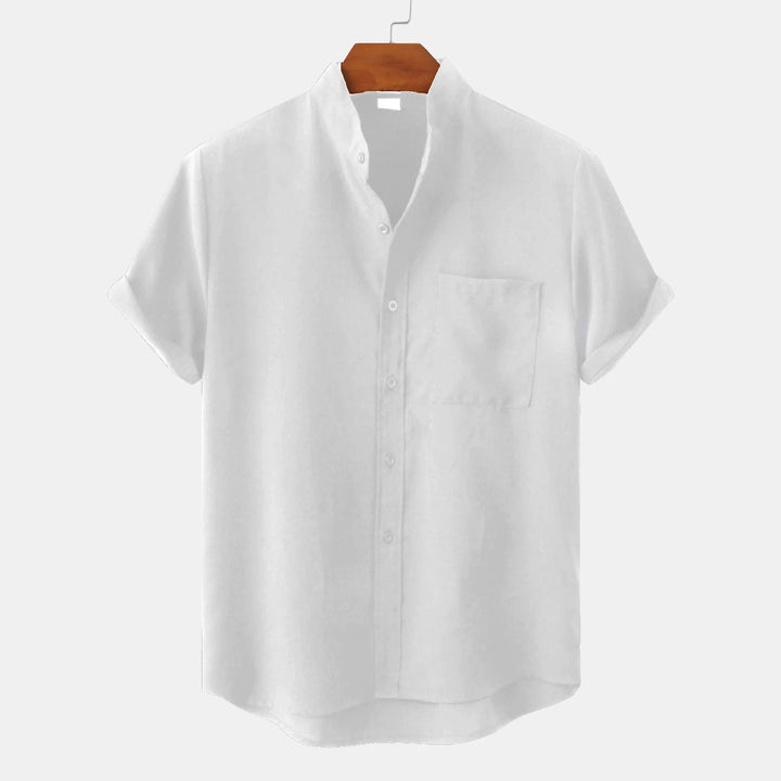 Gerardo | Short-Sleeve Linen Shirt