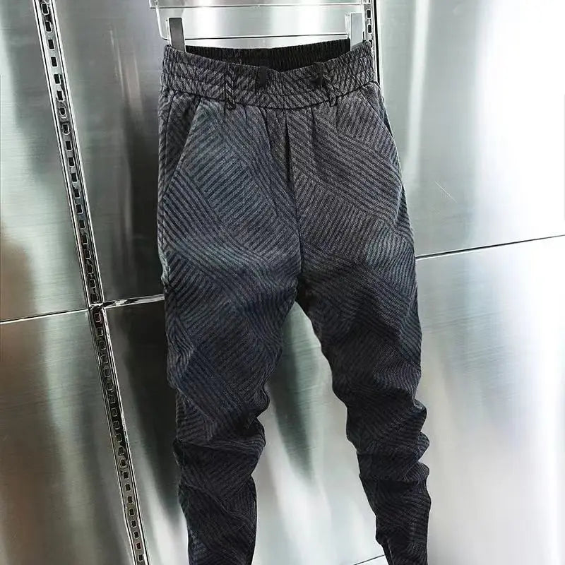 Sonny | Checked Striped Jogger pants