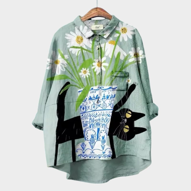 Freda | Oversize Blouse for Relaxed Comfort