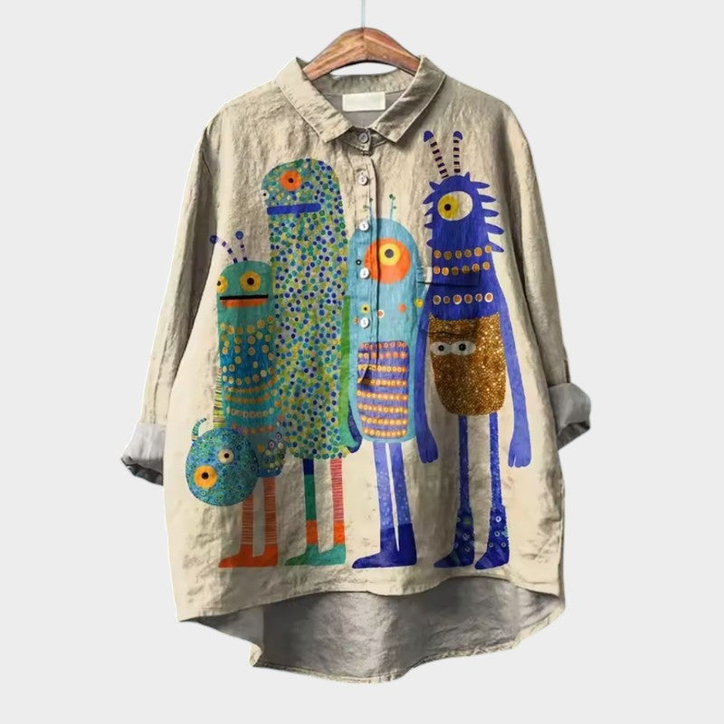 Freda | Oversize Blouse for Relaxed Comfort