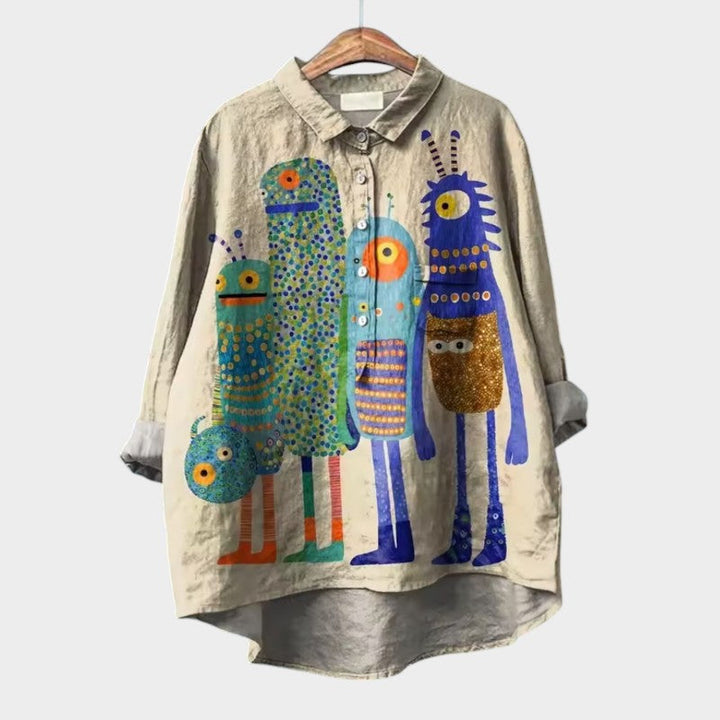 Freda | Oversize Blouse for Relaxed Comfort