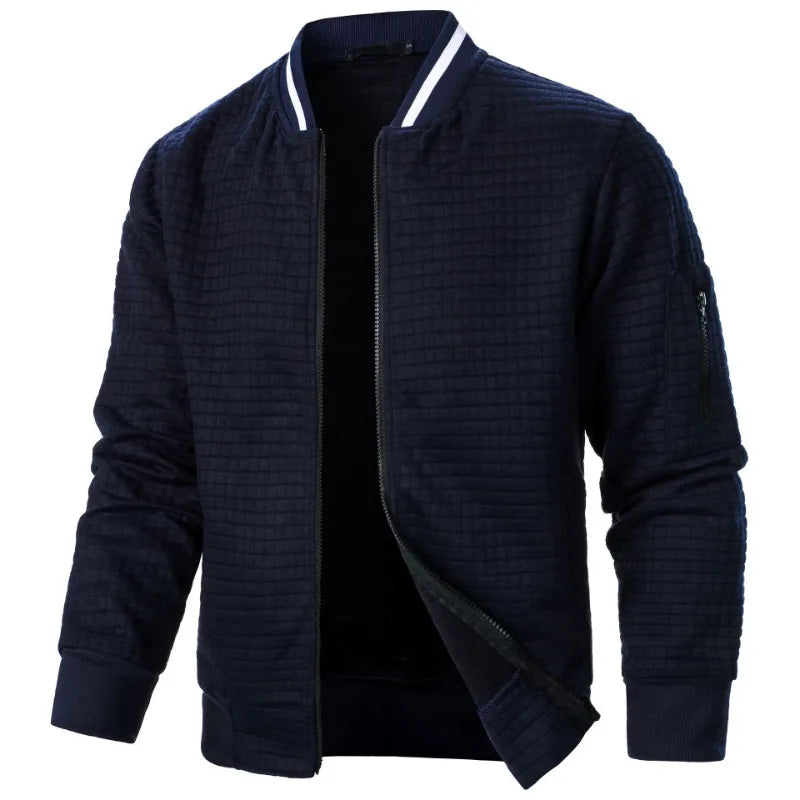 Elton | Men's baseball jacket with zip