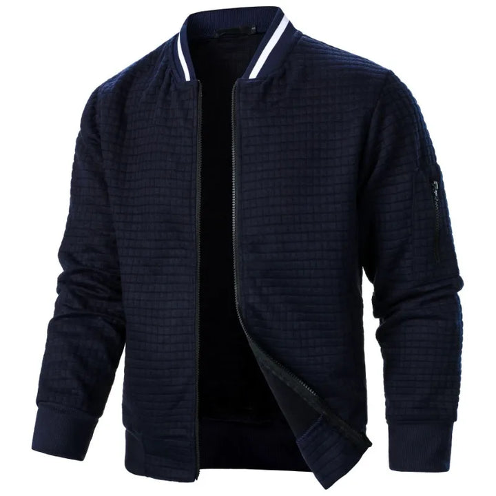 Elton | Men's baseball jacket with zip