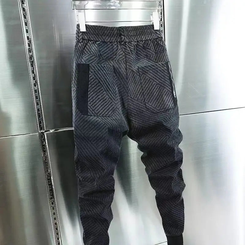 Sonny | Checked Striped Jogger pants