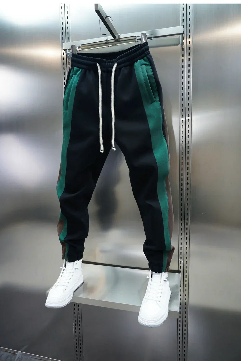 Grant | Fashion Trousers with Contrast Stripes