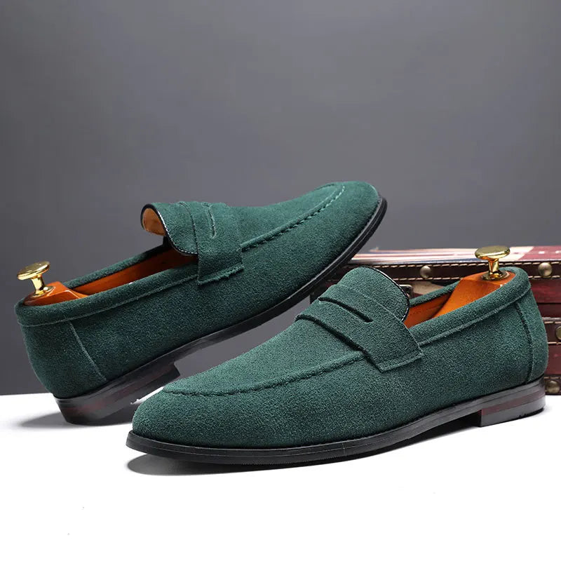 Classic Suede Loafers