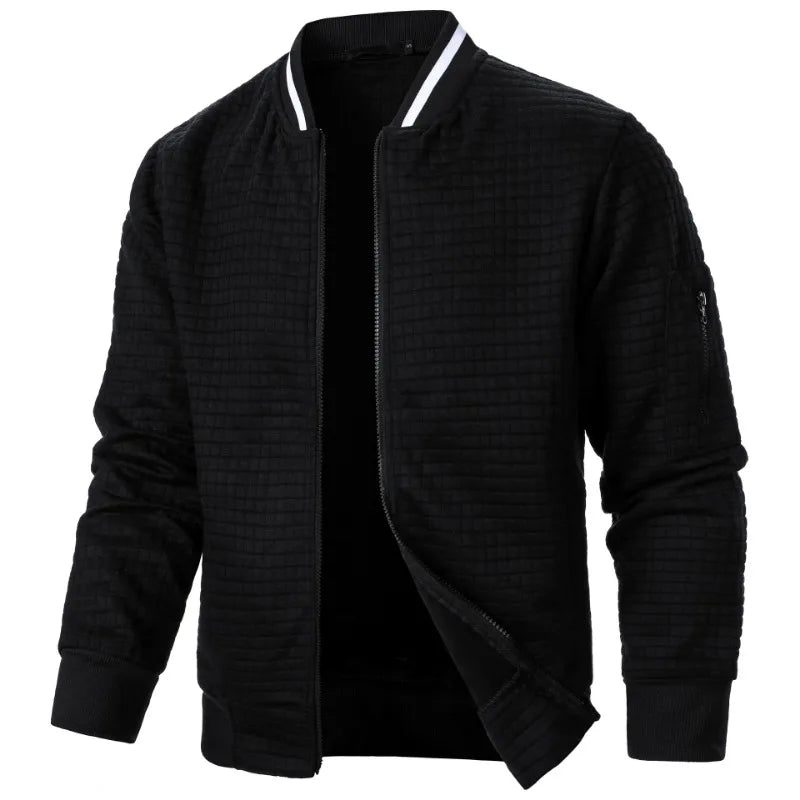 Elton | Men's baseball jacket with zip