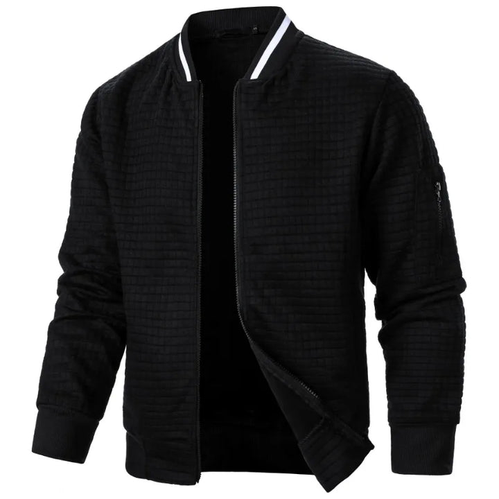 Elton | Men's baseball jacket with zip