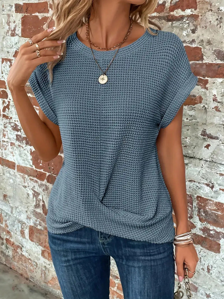 Phoebe | Sweetheart Round Neck T-Shirt