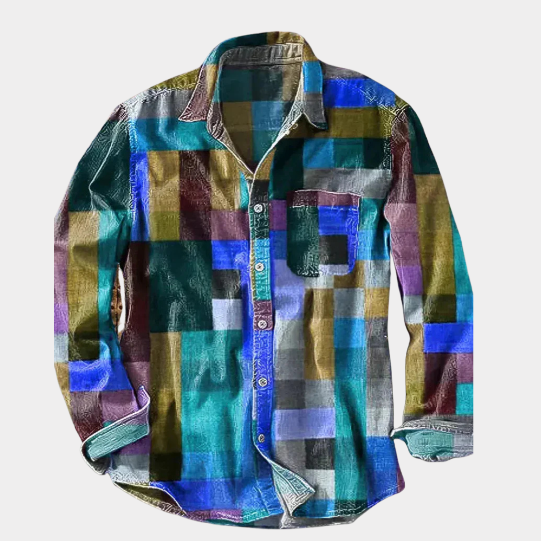 Jonathan | Long Sleeve Shirt with Pocket
