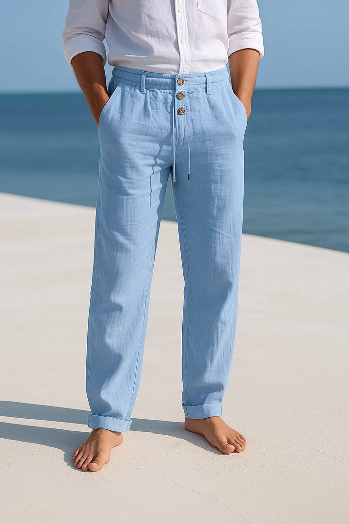 Edward | Premium Linen Trousers