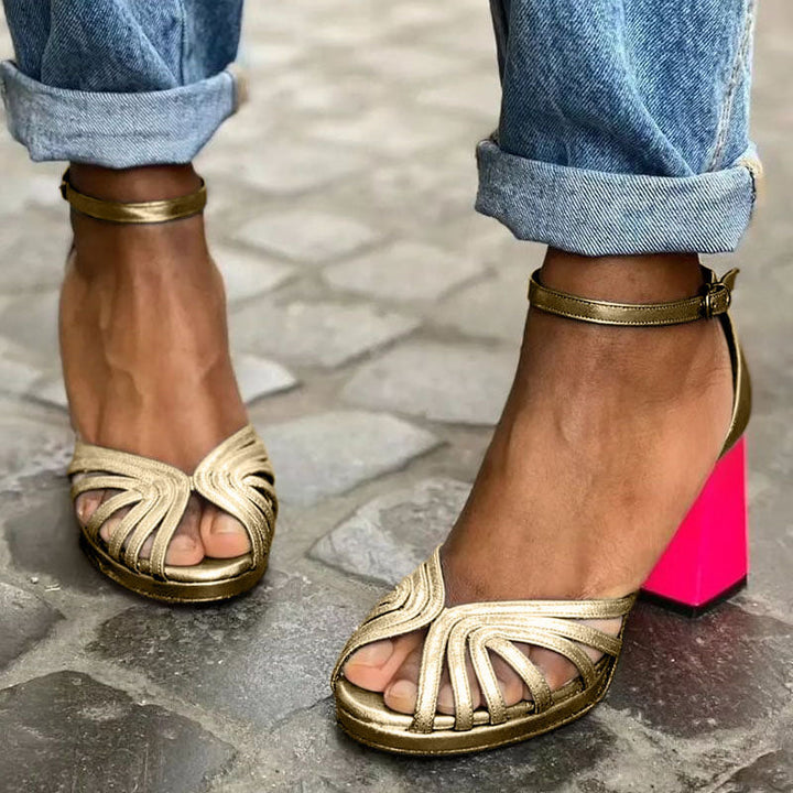 Simone | Classic Sandals with Ankle Strap