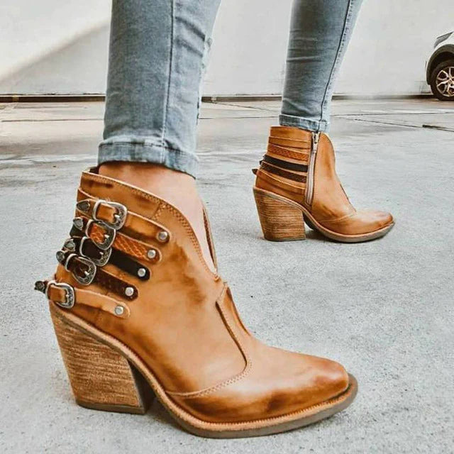Vintage Leather Boots