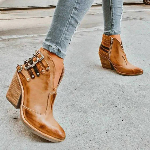 Vintage Leather Boots