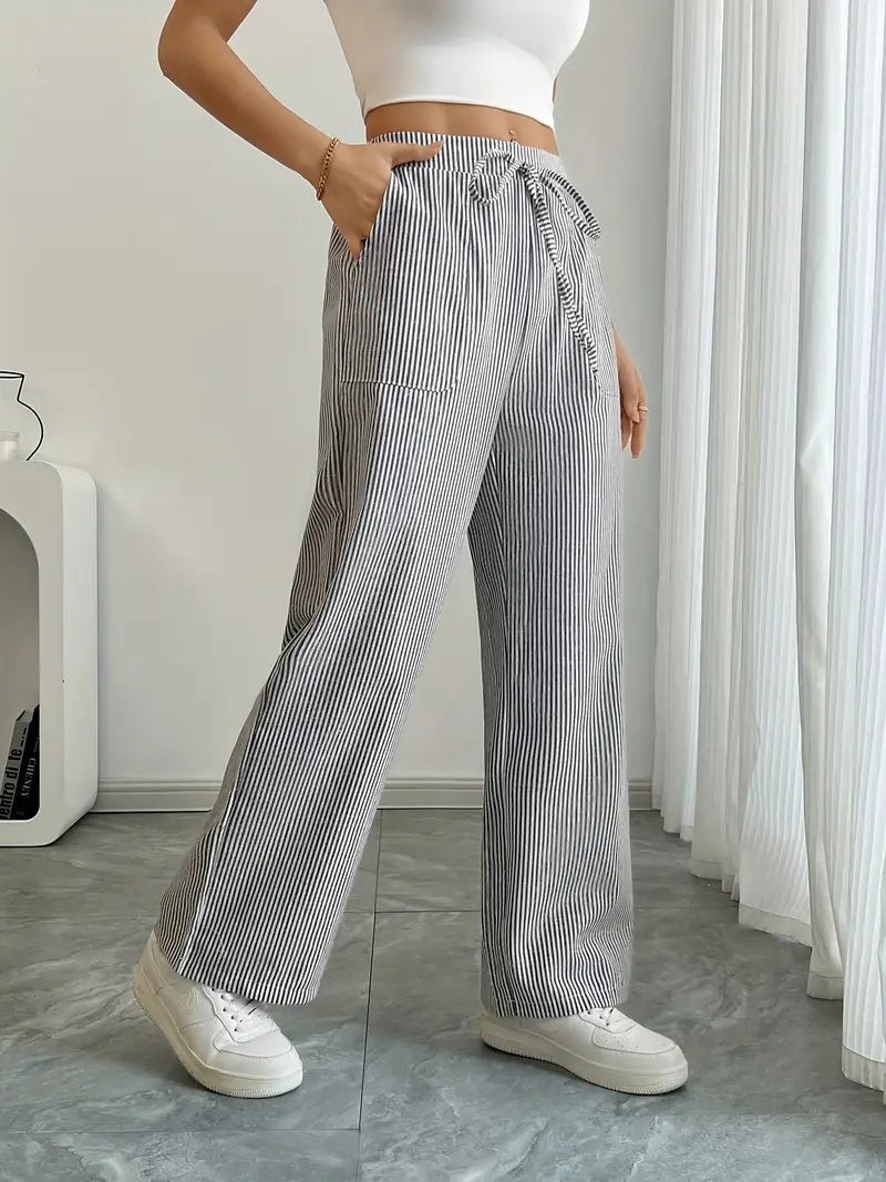 OLIVIA | STYLISH STRIPED PANTS