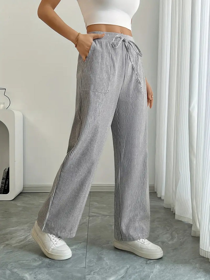 OLIVIA | STYLISH STRIPED PANTS