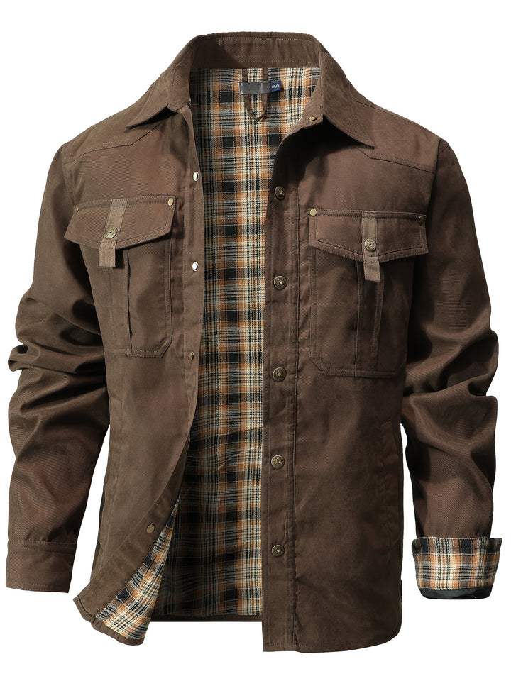 Grant | Classic Workwear Plaid Jacket