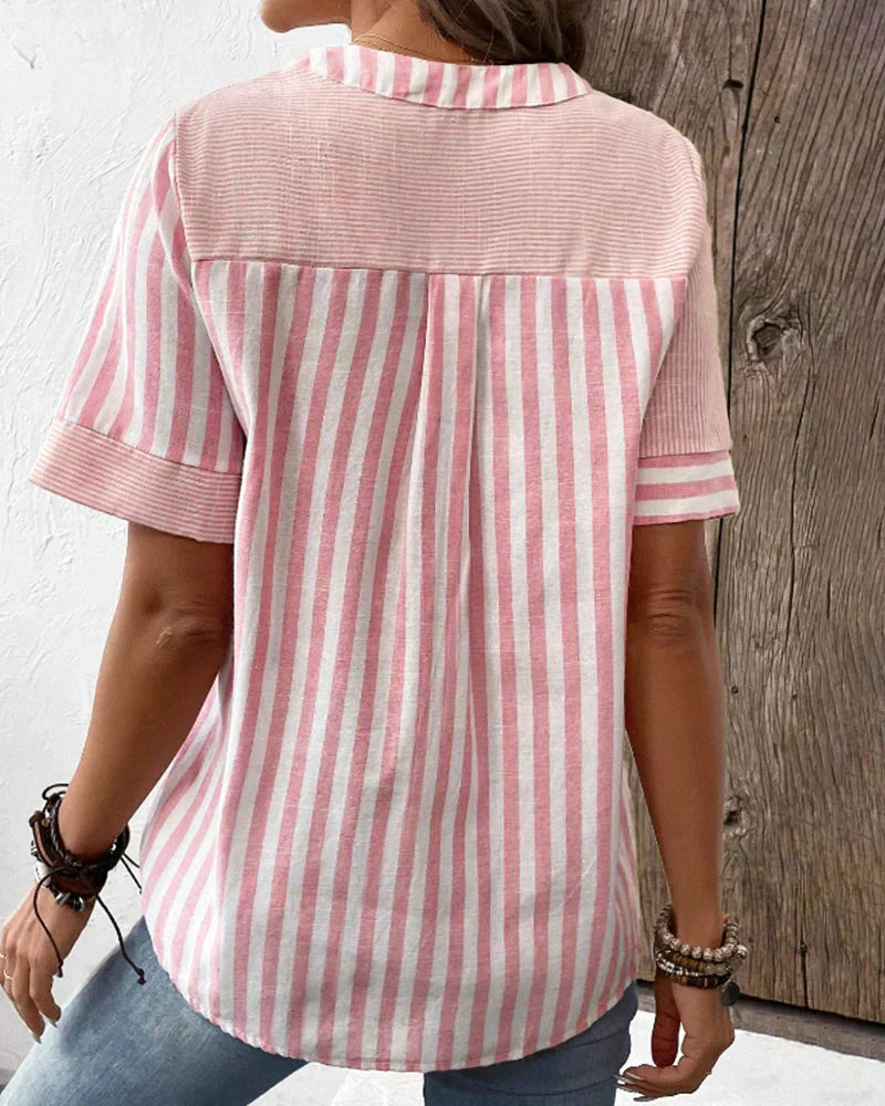 Corina | Classic Striped Top