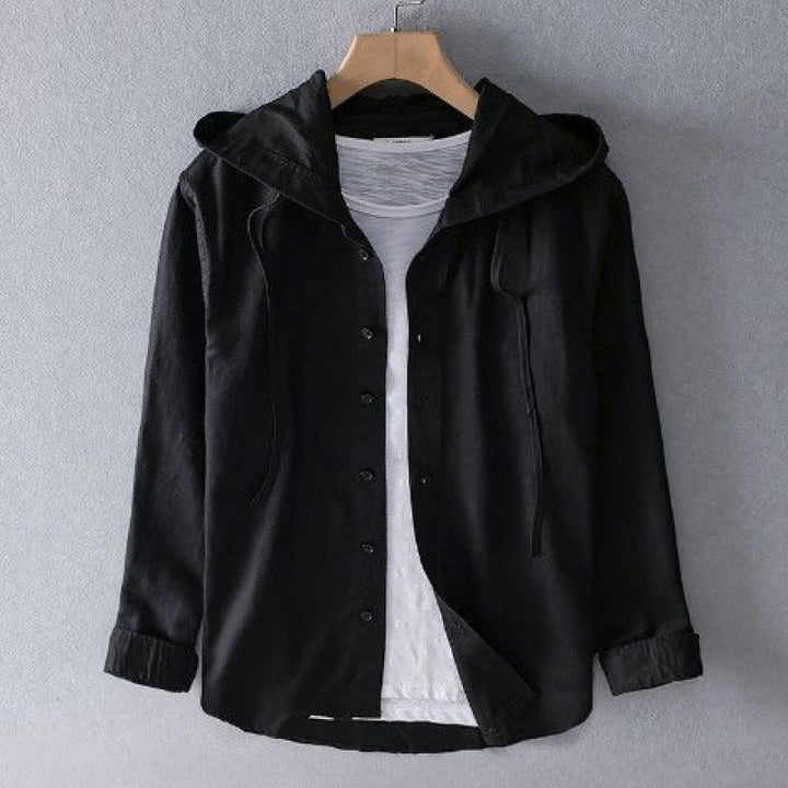 Nannie | Linen Hoodie