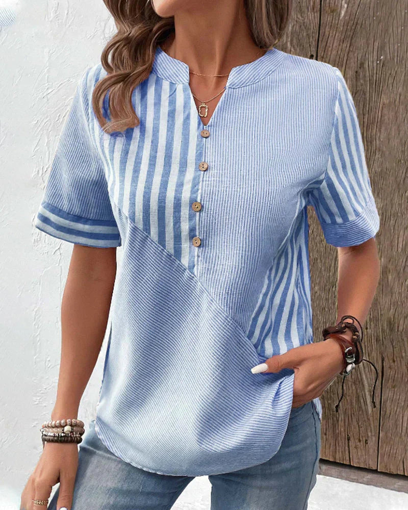 Corina | Classic Striped Top