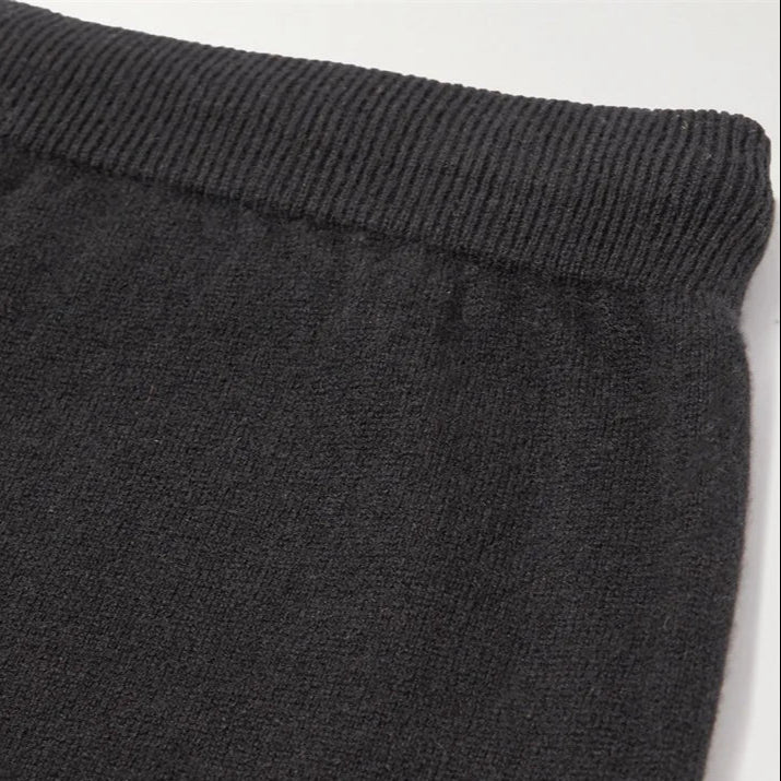 Handmade Cashmere Pants – Navy Blue