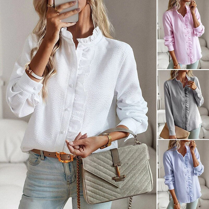 Ray | Elegant Polo Blouse