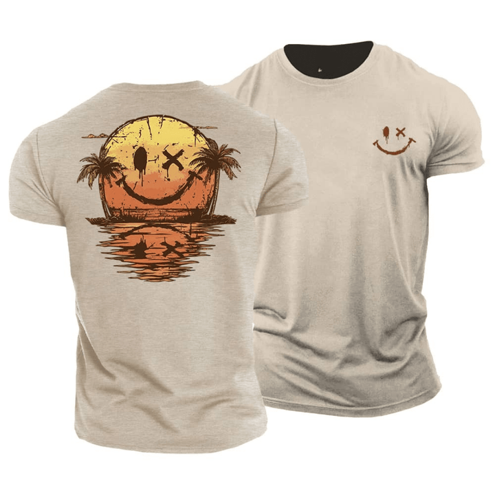 Isaac | Summer Smiley T-shirt