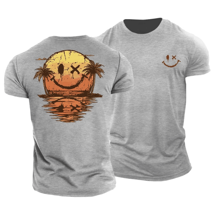 Isaac | Summer Smiley T-shirt